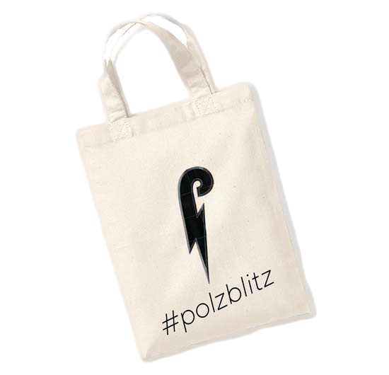 Polzblitz Baumwolltasche